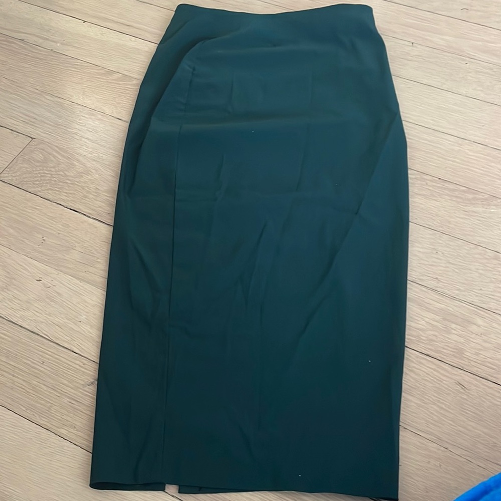 geeen maxi pencil skirt
